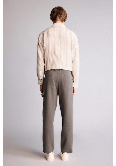Defacto Modern Fit Pantolon H1417ax26spgr206 Gri-gr206