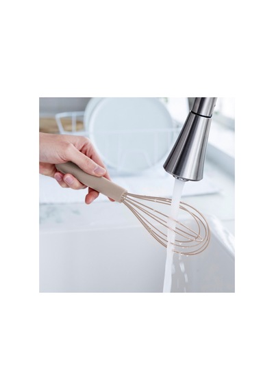 Greenpan Silikon Çırpıcı Bej Platinum Silicone Bpa İçermez 200 C Isıya Dayanıklı Krem