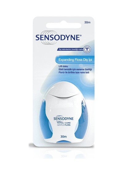 Sensodyne Total Care Gentle Floss Diş İpi 30m 4 Adet