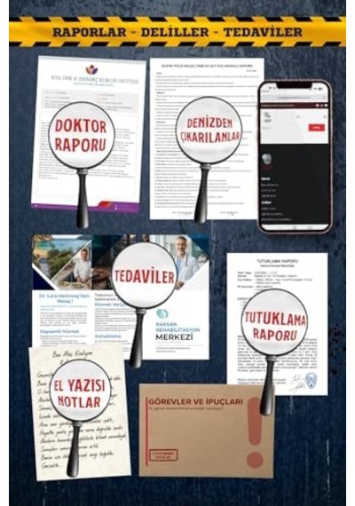 Çözülmemiş Davalar Dedektiflik Suç Çözümleme Oyunu Rehabilitasyon Merkezi Dosyası - Gizem Bulmaca Cinayet Çözme Kutu Oyunları - Katil Bulma Dedektif Oyunu - Cinayeti Çözebilir Misin Dava-9