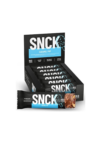 Snck Yüksek Protein Bar 55 Gr 12 Adet - Karamel-fındık
