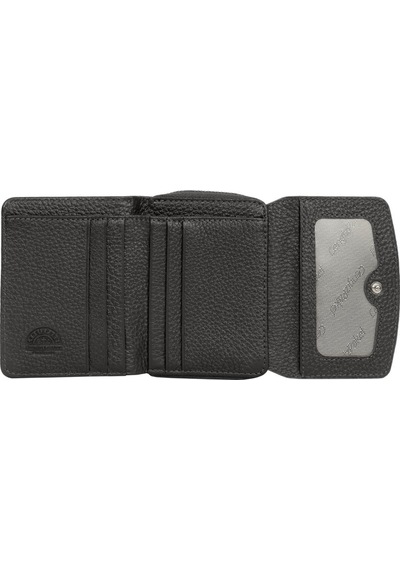 Cengiz Pakel Kadın Hakiki Deri Mini Yatay Çıtçıtlı Cüzdan/portföy - 65288 - Siyah 65288-siyah
