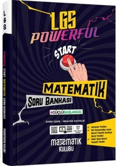Matematik Kulübü 8.Sınıf LGS Powerful Start Matematik Soru