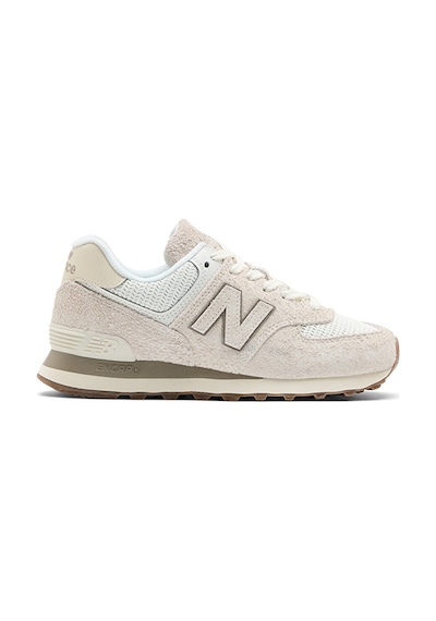 New Balance 574 Unisex Leather Sneaker Günlük Hakiki Deri Spor Ayakkabı Krem