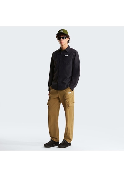 The North Face M Sequoıa Long Sleeve Shırt Erkek Gömlek Nf0a8fu5jk31 Siyah