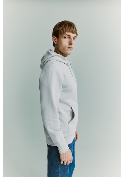 Defacto Şişirilebilir Boyun Yastıklı Fermuarlı Sweatshirt H8716ax26augr368 Gri-gr368
