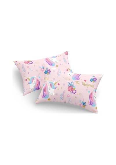 Eponj Home 2'li Yastık Kılıfı Magical Pembe