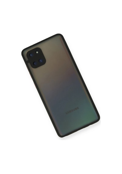 Newface - 923 - Samsung Galaxy Uyumlu A81 / Note 10 Lite Kılıf Montreal Silikon Kapak - Csmo-tex - - Siyah