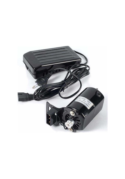 Aile Dikiş Makinesi Hız Ayarlı Motor ve Pedalı 150W