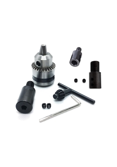 Motor için 3 Çeşit Kaplinli Metal Mandren 5 MM 8 MM 10 MM Motor Mili