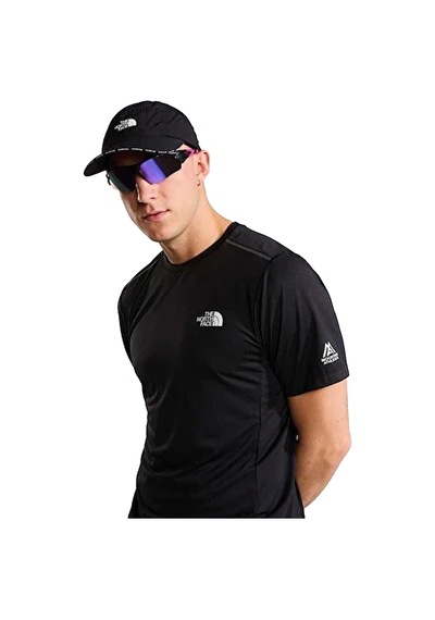 The North Face M Mountain Athletics Tape Ss Erkek T-shirt Black