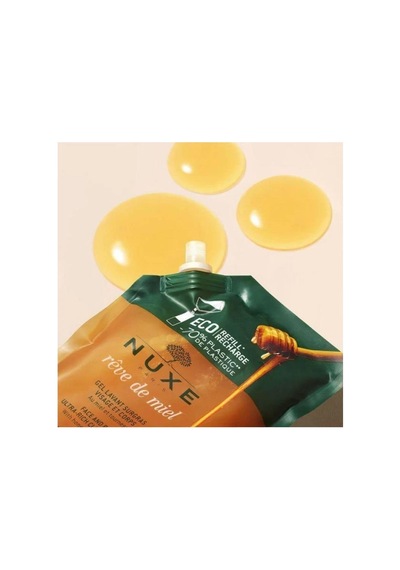 Nuxe Reve De Miel Face And Body Ultra Rich Cleansing Gel 400 Ml - Refill Bal