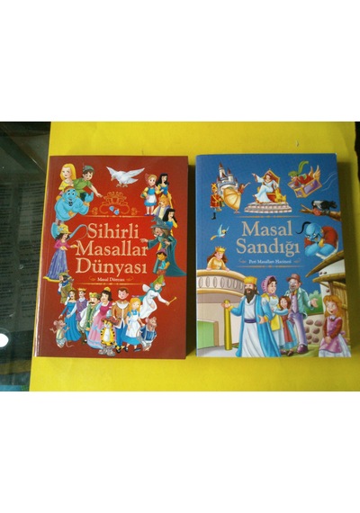 Masal Kitapları Masal Sandığı Sihirli Masallar Dunyası 2 Kitap Tk