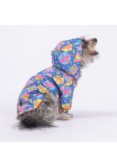 Pawstar Dinosaurum Fileli Köpek Montu Köpek Yağmurluk