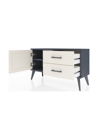 Arges Şifonyer Tek Raflı 2 Çekmeceli Tek Kapaklı 88x30x48 Antrasit-aytaşı Aytaşı Arges Şifonyer Tek Raflı 2 Çekmeceli Tek Kapaklı 88x30x48 Antrasit-aytaşı Aytaşı