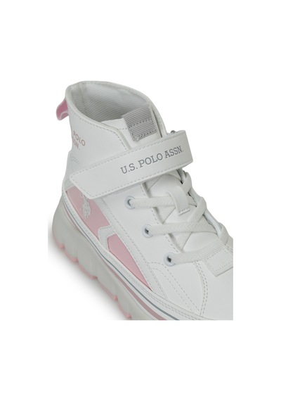 U.s. Polo Assn. Keltes Jr Beyaz Kız Çocuk High Sneaker 000000000102695947 Beyaz-pudra U.s. Polo Assn. Keltes Jr Beyaz Kız Çocuk High Sneaker 000000000102695947 Beyaz-pudra