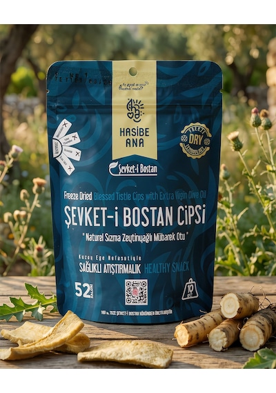 Girit Kıymetlisi Şevket-i Bostan Kökü %100 Bitki Cipsi 10 G