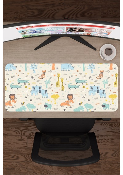 Çocuk Kaymaz Dikişli Kauçuk Oyuncu Mousepad V1 - 70x30 Xl Gaming Mouse Pad Fare Altlığı
