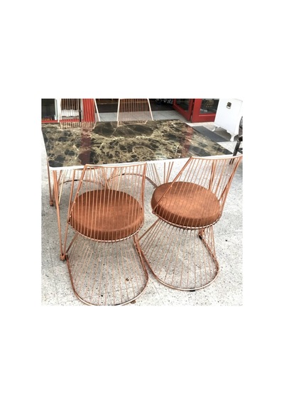 Bengimobilya Masa Tel Sandalye Model Takımı Metal Transmisyon Çelik Nikelaj Ay (526419950) Bengimobilya Masa Tel Sandalye Model Takımı Metal Transmisyon Çelik Nikelaj Ay (526419950)