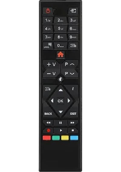 Regal Uyumlu Uydu Alıcılı Led Televizyon Kumandası Baklava Göbek
