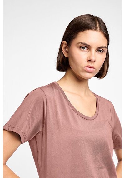 Lescon Kadın Antrenman Kısa Kol T-shirt 25b-2057 KIrmızı