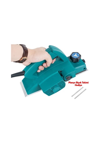 Staxx Metal Dişli 3000 W Çift Bıçak Planya Makinası 82Mm + Bıçak