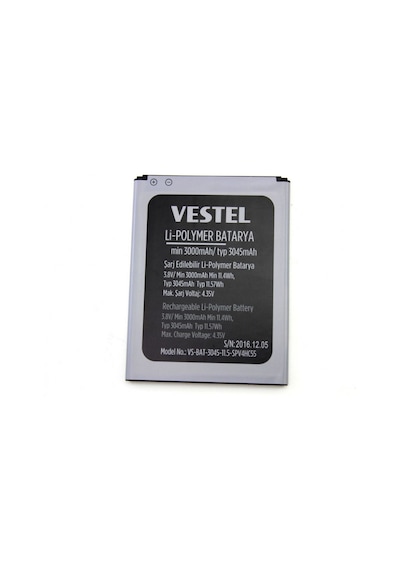 Vestel Uyumlu Venüs V3 5580 Batarya 3000Mah Li-Polymer Pil