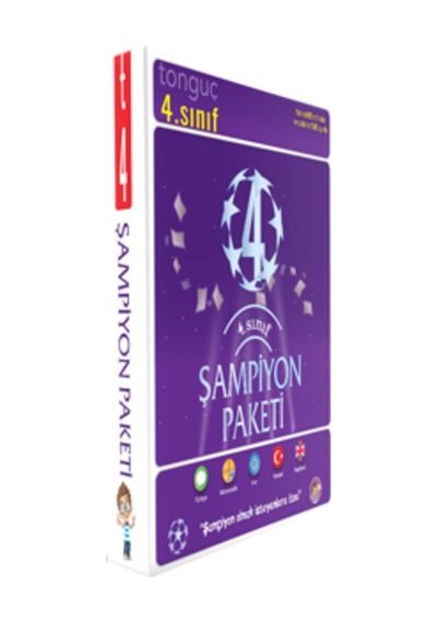 Tonguç 4. Sınıf Şampiyon Paketi Taktikli Soru Bankası Set 4 Kitap