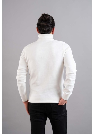 Slimfit Balıkçı Yaka Erkek Triko Kazak
