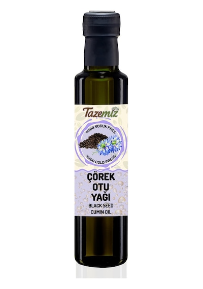 Tazemiz Soğuk Pres Çörek Otu Yağı 250 ML