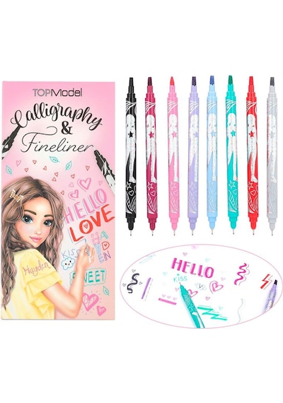 Top Model Calligraphy Ve Fineliner Kalem Seti 411392