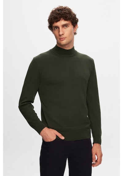 D's Damat Regular Fit Açık Haki Pamuk Karışımlı Yarım Balıkçı Triko Kazak 5HF06ORT16275 Haki D's Damat Regular Fit Açık Haki Pamuk Karışımlı Yarım Balıkçı Triko Kazak 5HF06ORT16275 Haki