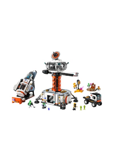 LEGO® City Uzay Üssü ve Roket Fırlatma Rampası 60434 8+ Yaratıcı Oyuncak Yapım Seti - 1422 Parça