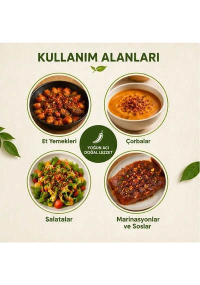 Zehir Acı Pul Biber - 2 Kg