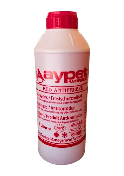 Aypet -56 C Konsantre Antifriz Kırmızı 1.5 Lt.