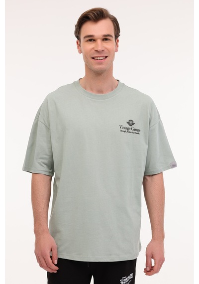 Kinetix Ml Ordmu 11vntg204 5fx Haki Erkek Kısa Kol T-shirt Haki