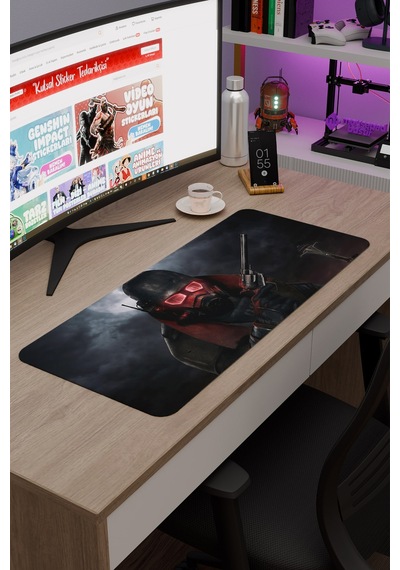 Fallout Kaymaz Dikişli Kauçuk Oyuncu Mousepad V4 - 70x30 Xl Gaming Mouse Pad Fare Altlığı