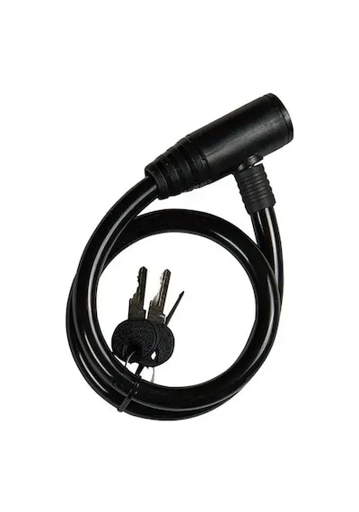 Asıstan Kassa Lk100 12x65 Mm Anahtarlı Kilit Siyah