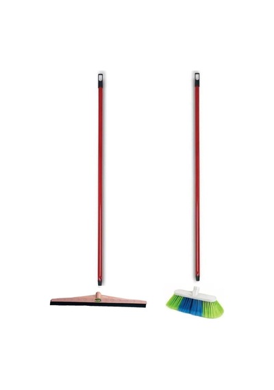 Karteks Kırmızı Saplı Çekçek Çek Pas 2li Set 4 Parça 769877658941