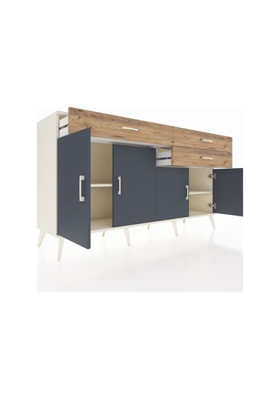 Hyperion Konsol 2 Raflı 3 Çekmeceli 4 Kapaklı 176x44x99 Aytaşı-an Aytaşı-antrasit/çam Hyperion Konsol 2 Raflı 3 Çekmeceli 4 Kapaklı 176x44x99 Aytaşı-an Aytaşı-antrasit/çam