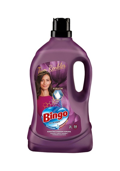 2 Adet Bingo Sıvı Deterjan Onaran Koruma 3 L Diğer