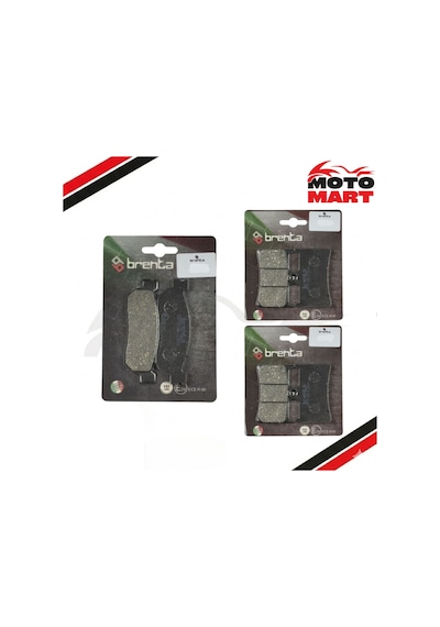 Yamaha Yzf R1 2002-2003 Ön Ve Arka Balata Takımı Brenta Brt0067