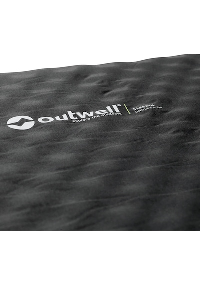 Outwell Sleepin Single 5.0 Cm Yüksek Yalıtımlı Şişme Mat R-değeri 5,8 Siyah