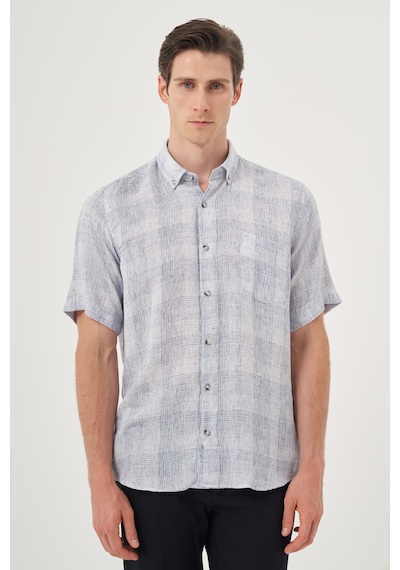 Morven Erkek Lacivert Keten Trend Regular Fit Düğmeli Yaka Kısa Kol Gömlek 25ys004023200 Lacivert Lacivert Morven Erkek Lacivert Keten Trend Regular Fit Düğmeli Yaka Kısa Kol Gömlek 25ys004023200 Lacivert Lacivert