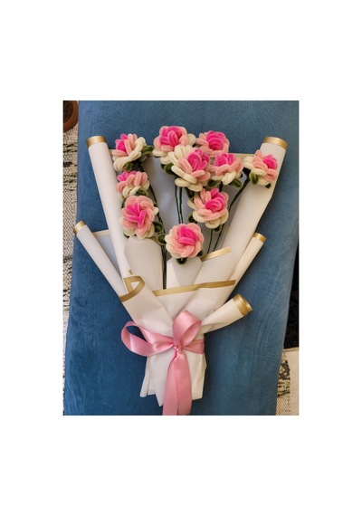 Şönil Minik Gül Demetleri Pembe Tonları - 821161167 Pembe Tonları