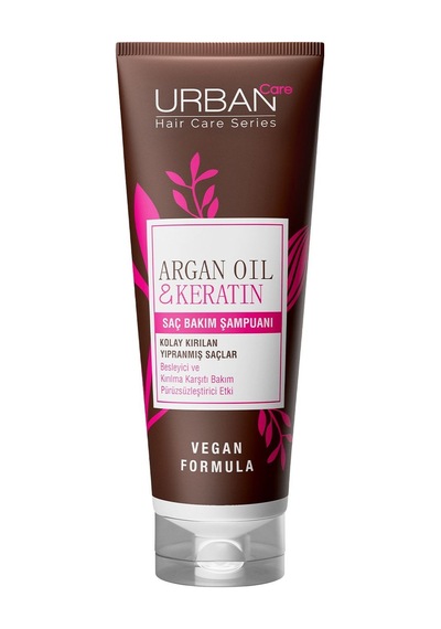 Argan Oil & Keratin Kolay Kırılan Yıpranmış Saçlara Özel Şampuan Set 3x250ml-vegan Tüm Saç Tipleri