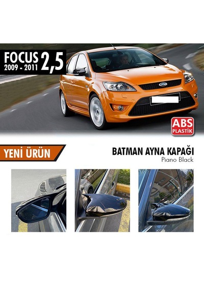 Ford Focus 2.5 Yarasa Ayna Kapağı Batman Piano Black Parlak Siyah
