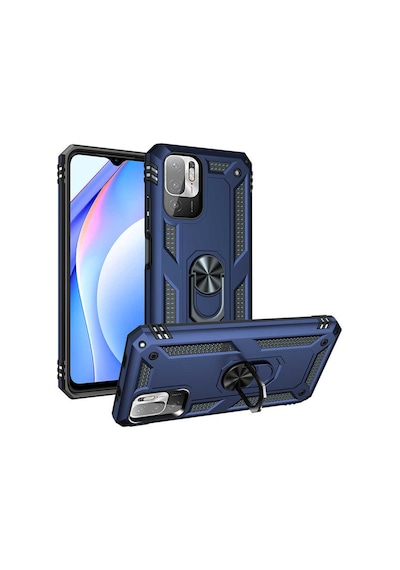 Xiaomi Redmi Note 10 5G Yüzüklü Standli Vega Kilif Ekran Koruyucu 510330683