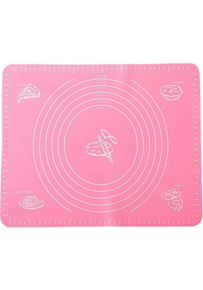 Silikon Hamur Açma Matı Büyük Boy 65 x 45 CM