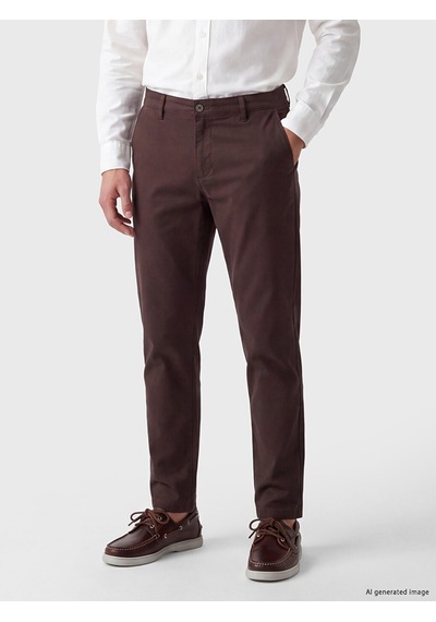 Lcwaıkıkı Classic Mürdüm Slim Fit Erkek Chino Pantolon